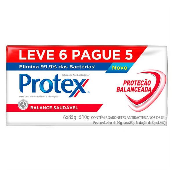 Sabonete Protex Balance Saudável 85g Leve 6 Pague 5