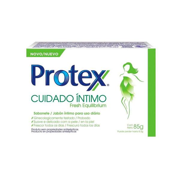 Sabonete Protex Intimo 85g Fresh Equilibrium - Embalagem C/ 12 Unidades