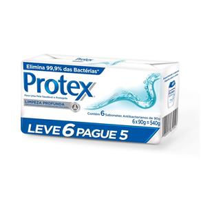 Sabonete Protex Limpeza Profunda Pack 90G
