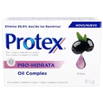 Sabonete Protex Pró-Hidrata Oil Complex oliva barra, 85g