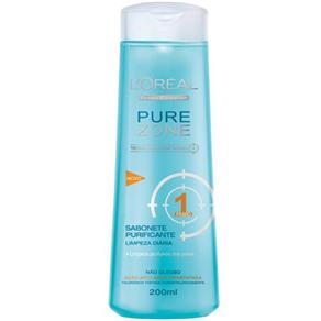 Sabonete Purificante Pure Zone Anti-acne Dermo Expertise L`Oréal Paris - Limpador Facial - 200ml