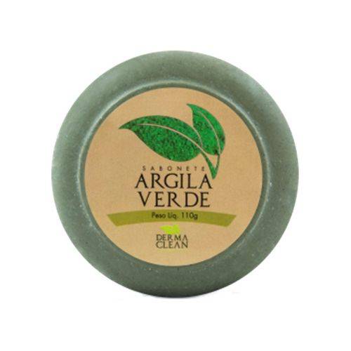 Sabonete Redondo de Argila Verde - 110g - DermaClean