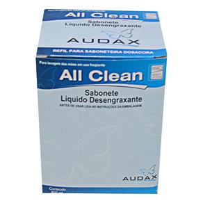 Sabonete Refil Líquido Audax All Clean Desengraxante 800 Ml