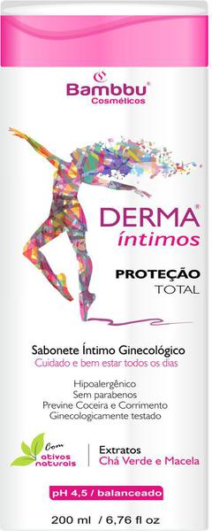 Sabonete Região Intima Ginecologico - Frasco 200ml - Proteção Total - Bambbu Cosmeticos