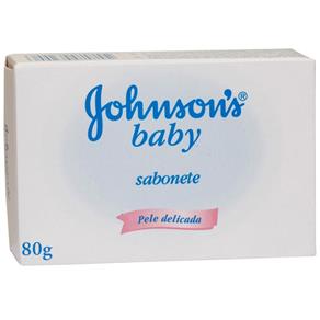 Sabonete Regular, 80g - Johnson & Johnson SABONETE JOHNSON`S BABY REGULAR 80G