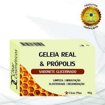 Sabonete Rejuvenescedor Clear Plus - Geleia Real Própolis