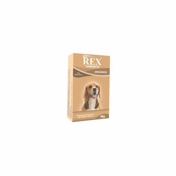 Sabonete Rex Organico para Cães e Gatos - 80g