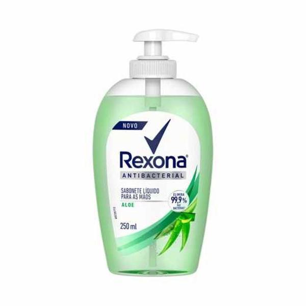 Sabonete Rexona Liquido para Mãos Antibacterial Aloe 250ml