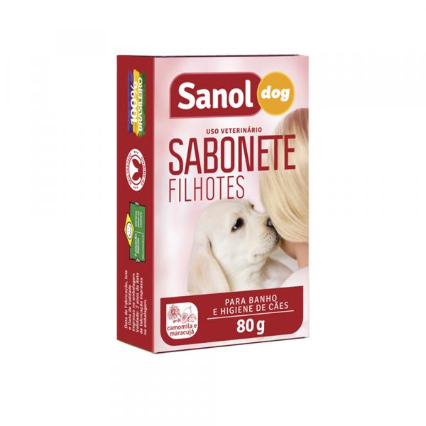 Sabonete Sanol Dog Filhotes - 80 G