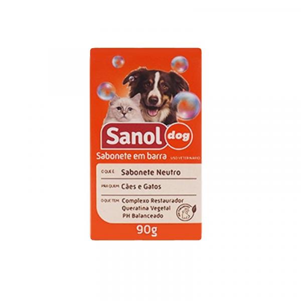 Sabonete Sanol Dog Neutro para Cães e Gatos