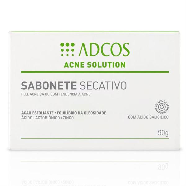 Sabonete Secativo (Acne Solucion) Adcos 90g