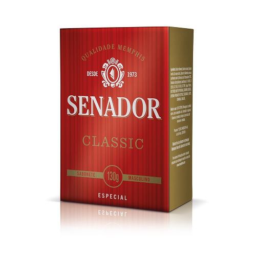 Sabonete Senador Classic 130g Kit C/12