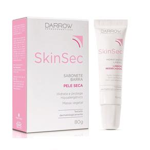 Sabonete Skinsec 80G + Hidratante Labial Skin Sec 15Ml
