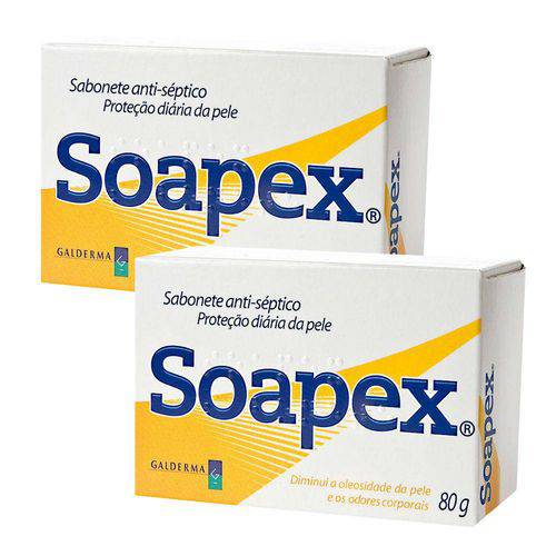 Sabonete Soapex 80g C/ 2 Unidades