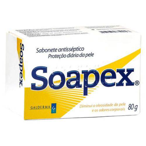 Sabonete Soapex Galderma Barra, 80g