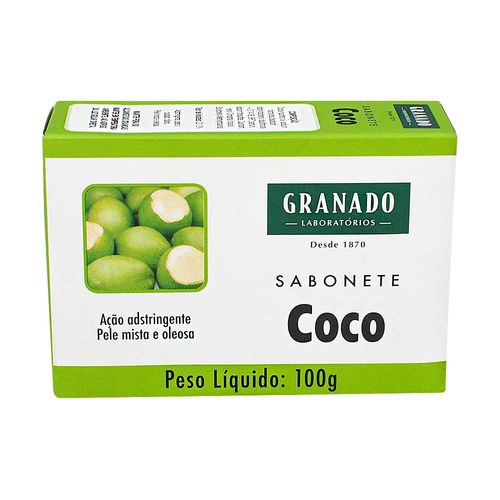 Sabonete Tratamento Coco 90g Granado