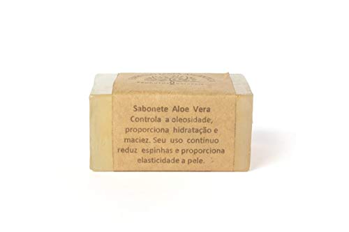 Sabonete Vegano de Aloe Vera, Natural, Artesanal e Vegano