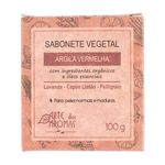 Sabonete Vegetal Argila Vermelha Arte dos Aromas - 100g