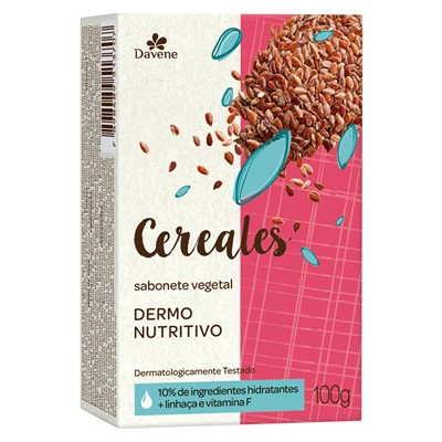 Sabonete Vegetal Cereales Nutritivo 100g - Davene