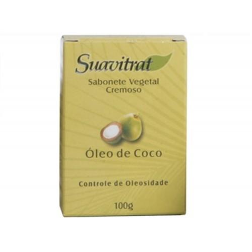 Sabonete Vegetal Cremoso Óleo de Coco - Suavitrat - 100g