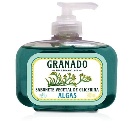 Sabonete Vegetal de Glicerina Algas - Granado - 200ml