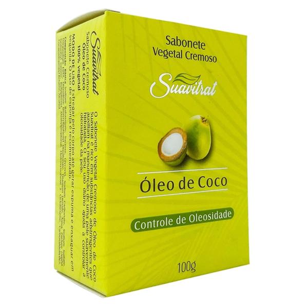 Sabonete Vegetal de Óleo de Coco 100g - Suavitrat