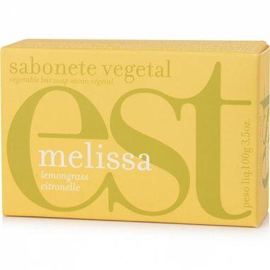 Sabonete Vegetal Est Extrato de Melissa 100g