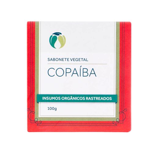 Sabonete Vegetal Natural de Copaíba 100g – Cativa Natureza