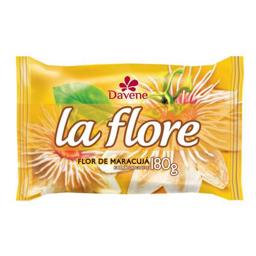 Sabonte Davene La Flore Maracujá com 180 Gramas