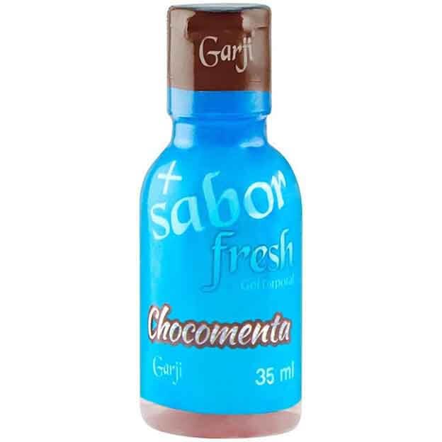+ Sabor Fresh Ice Gel Comestível 35Ml - Garji (CHOCOMENTA)