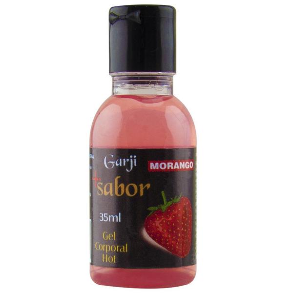 + Sabor Hot Gel Comestível 35ml Garji Morango