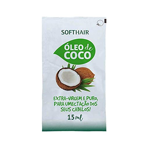 Sachê Capilar Soft Hair Óleo de Coco Extra Virgem 15ml