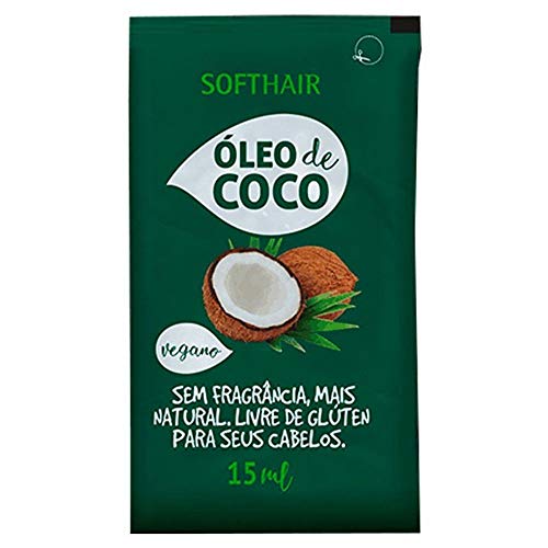 Sachê Capilar Soft Hair Óleo de Coco Vegano 15ml