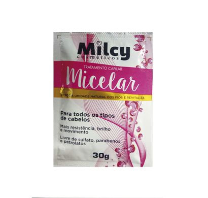 Sachê de Tratamento Capilar Micelar 30g - Milcy