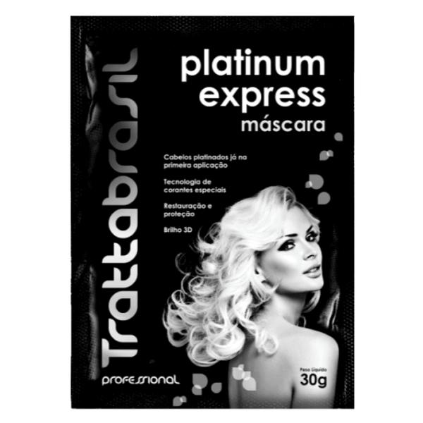 Sache Máscara Platinum Express 30g - Trattabrasil