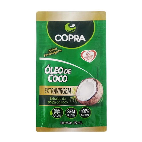 Sache Óleo de Coco Copra 15ml Extra Virgem