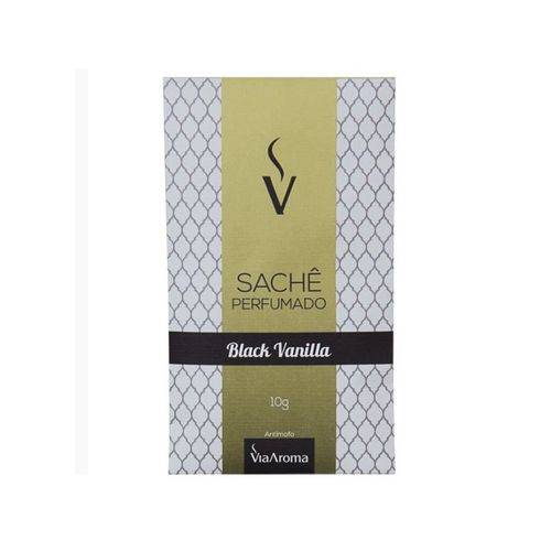 Sache Perfumado - Aroma Black Vanilla - 10g - Via Aroma