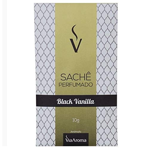 Sache Perfumado - Aroma Black Vanilla - 10g - Via Aroma