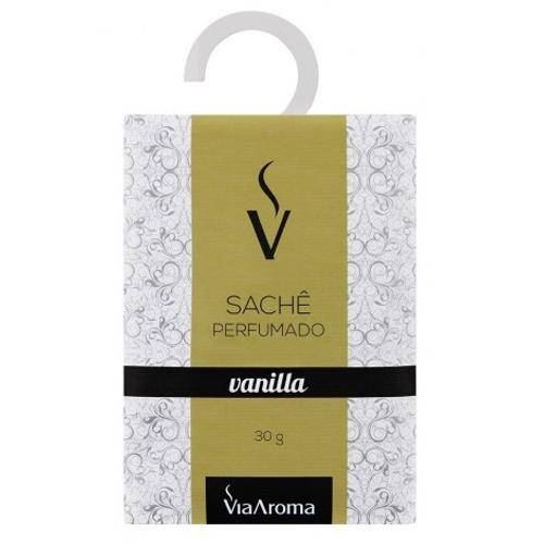 Sachê Perfumado - Aroma de Vanilla - 30g - Via Aroma