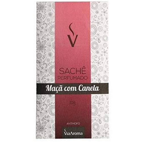 Sache Perfumado - Aroma Maçã com Canela - 10g - Via Aroma