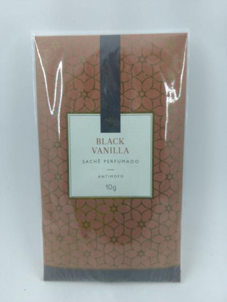 Sachê Perfumado Black Vanilla 10g - Via Aroma