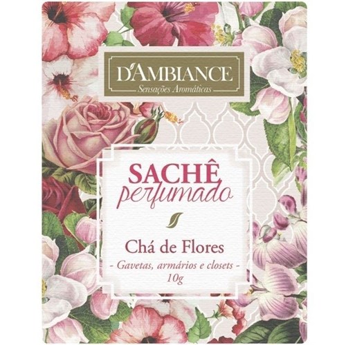 Sachê Perfumado D'ambiance Chá de Flores 10G