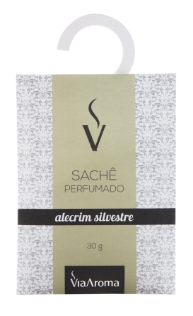 Sachê Perfumado Via Aroma 30 Gr / Alecrim Silvestre
