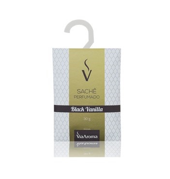 Sachê Perfumado Via Aroma 30 Gr / Black Vanilla