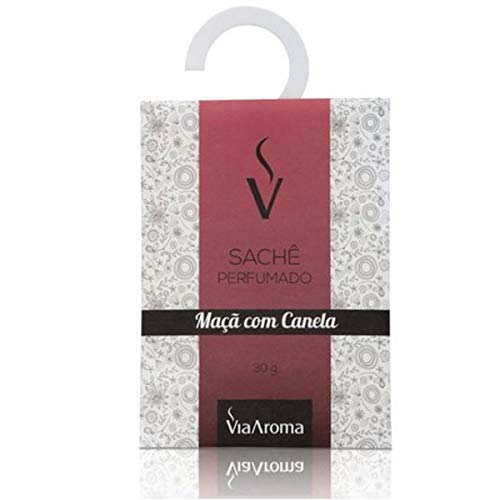 Sachê Perfumado Via Aroma 30 Gr/Maça com Canela