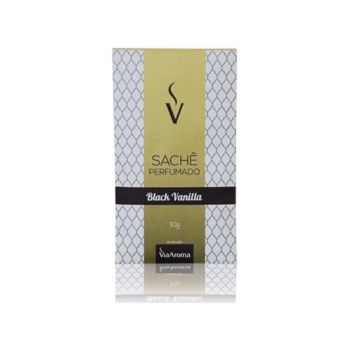 Sachê Perfumado Via Aroma 10 Gr / Black Vanilla