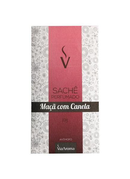 Sachê Perfumado Via Aroma 10 Gr / Maça com Canela
