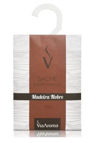 Sachê Perfumado Via Aroma - Madeira Nobre 30G