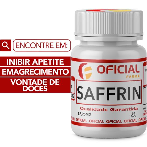 Saffrin 88,25mg 60 Cápsulas - Oficialfarma