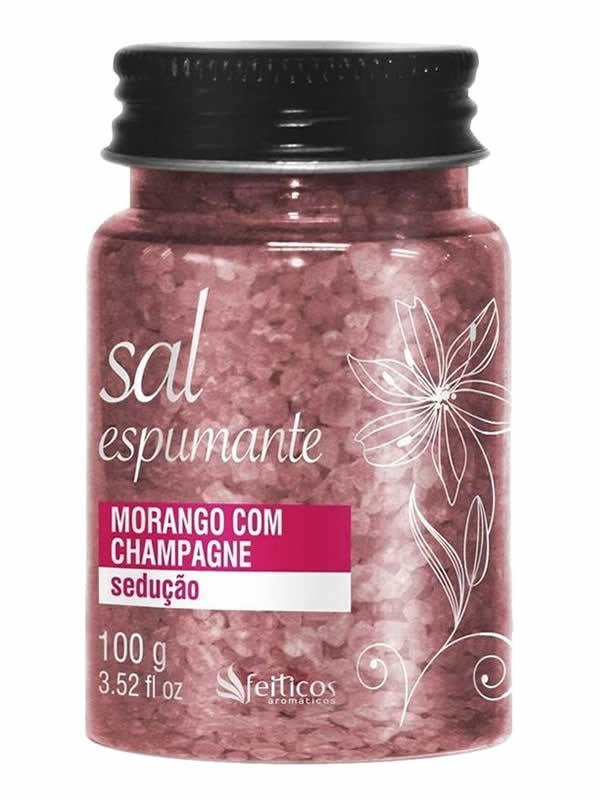 Sais Espumantes de Banho Morango C/ Champagne